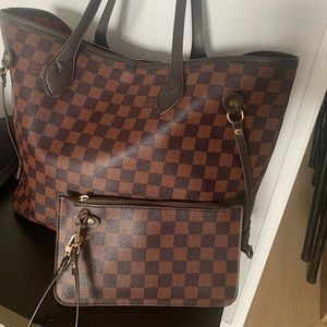 LV bag & wristlet